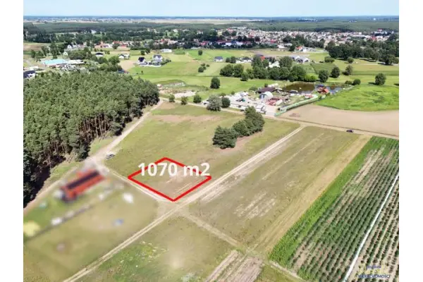 wolsztyński, Wolsztyn, Kębłowo, Cicha, DZIAŁKI NA OSIEDLU PRZY LESIE/POW. 1538 m2,1070 M2