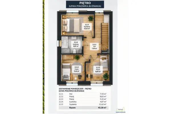 wolsztyński, Wolsztyn, Tłoki, NOWOCZESNY BLIŹNIAK | DZIAŁKA 375 m² | TŁOKI