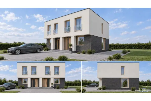 wolsztyński, Wolsztyn, Tłoki, NOWOCZESNY BLIŹNIAK | DZIAŁKA 375 m² | TŁOKI