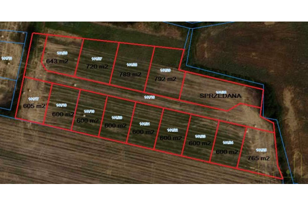 wielkopolskie, grodziski, Rakoniewice, Komorówko, DZIAŁKI NA NOWO POWSTAJĄCYM OSIEDLU!