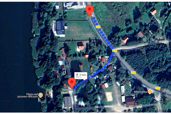 wolsztyński, Wolsztyn, Wilcze, DZIAŁKA W POBLIŻU LINII BRZEGOWEJ JEZIORA!